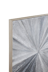 Bassett Gray Cambric Framed Canvas Set of 3