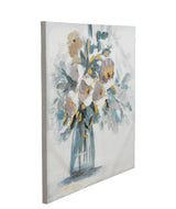 Bassett Blue Chloe Canvas Art