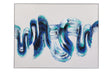 Bassett Blue In Motion Framed Canvas