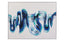 Bassett Blue In Motion Framed Canvas