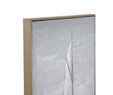 Bassett Blue Set Sail Framed Canvas