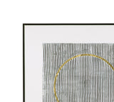 Bassett Black Graphite Framed Canvas Set of 2