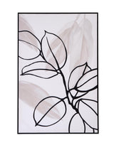 Bassett Black Harmony I Framed Canvas