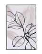 Bassett Black Harmony I Framed Canvas