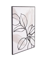 Bassett Black Harmony I Framed Canvas