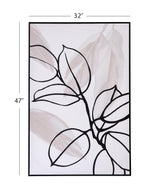 Bassett Black Harmony I Framed Canvas
