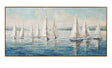 Bassett Gold Sailing Day Framed Canvas