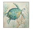 Bassett Silver Alanton Framed Canvas