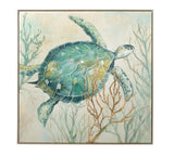 Bassett Silver Alanton Framed Canvas