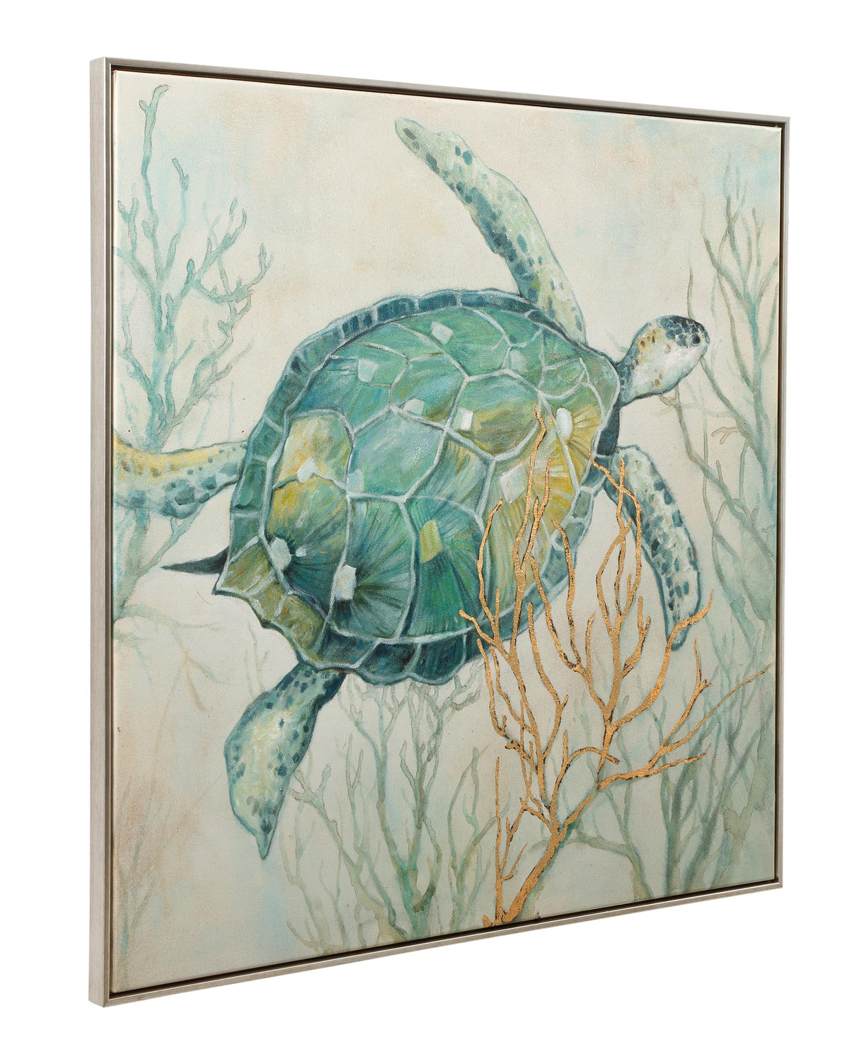 Bassett Silver Alanton Framed Canvas
