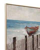 Bassett Silver Camden Marsh Framed Canvas