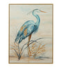 Bassett Gold Marshlands Framed Canvas