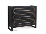 Bassett Black Lowery Hall Chest