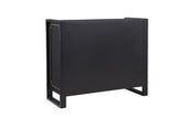 Bassett Black Lowery Hall Chest