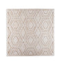 Bassett White Geometric Wall Art
