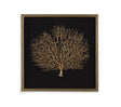 Bassett Gold Silhouette Wall Art