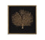 Bassett Gold Silhouette Wall Art