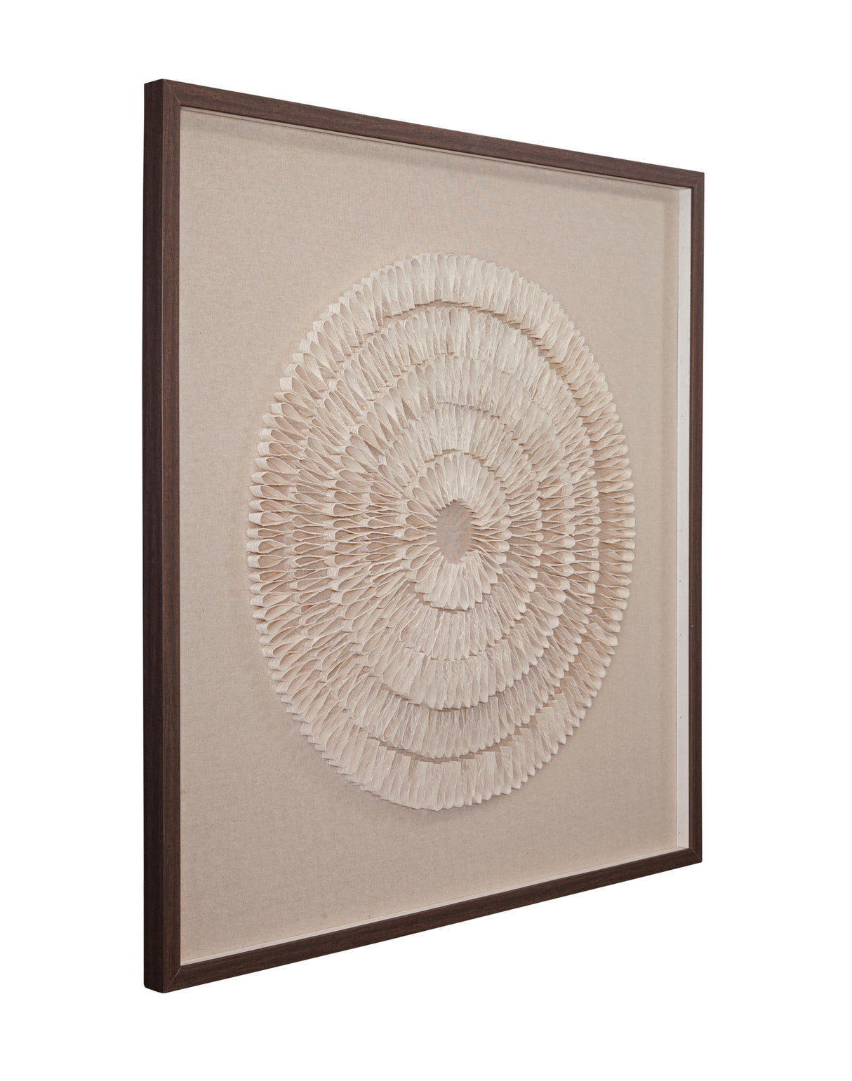 Bassett Brown Vesica Wall Art