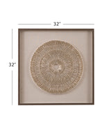 Bassett Brown Vesica Wall Art