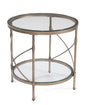 Bassett Gold Harrison Round End Table