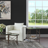 Bassett Gold Harrison Round End Table