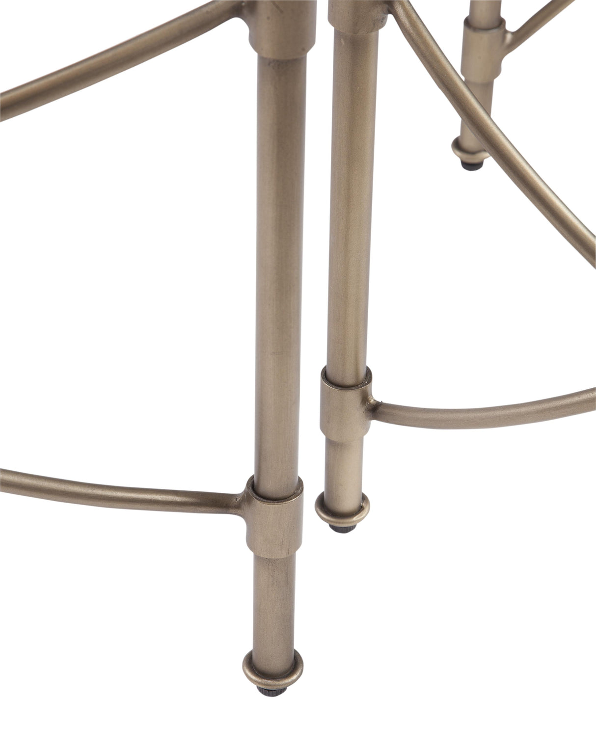 Bassett Gold Harrison Round End Table