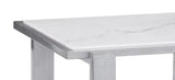 Bassett Silver Hessle Rectangular End Table