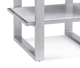Bassett Silver Hessle Rectangular End Table