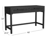 Bassett Black Pentak Black Desk