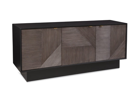 Bassett Black Beader Server