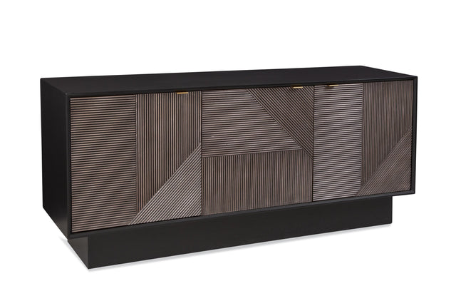 Bassett Black Beader Server