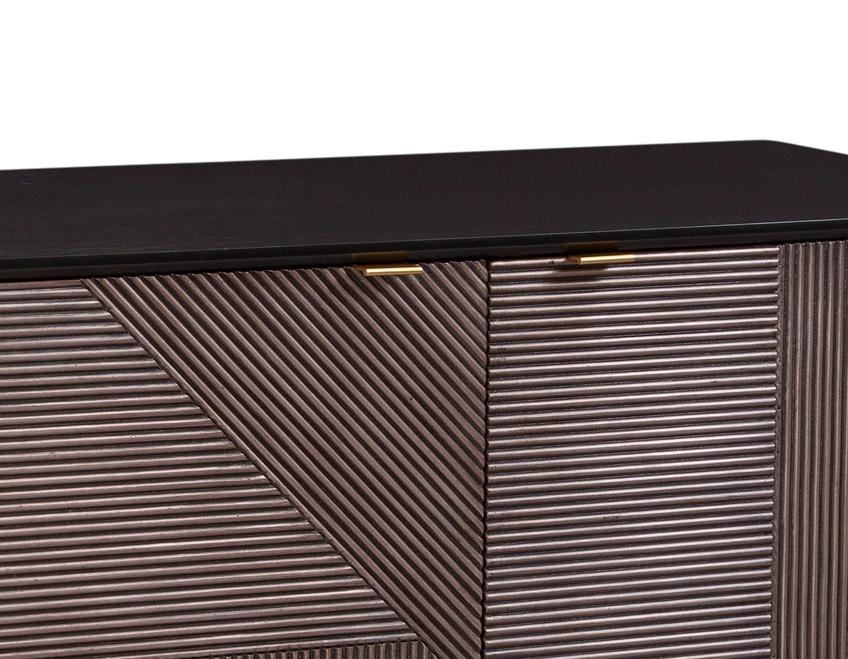 Bassett Black Beader Server