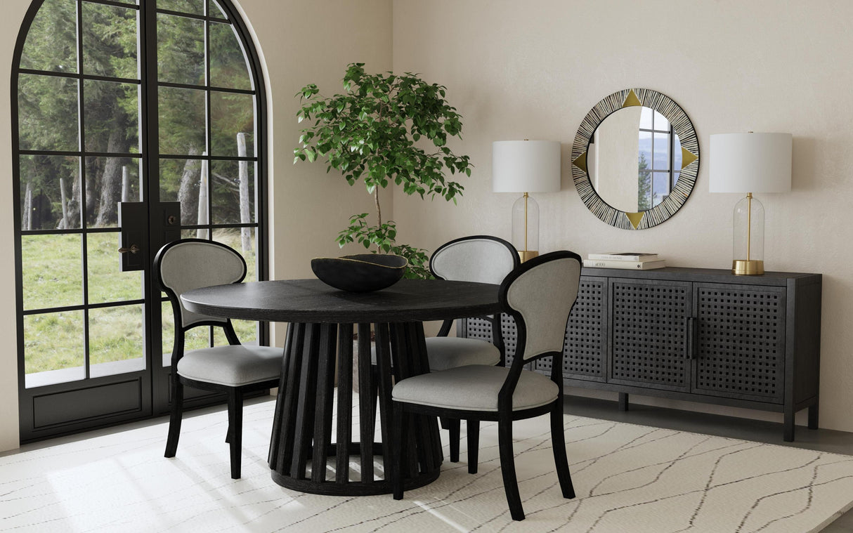 Bassett Black Mateo Dining Table