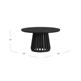 Bassett Black Mateo Dining Table
