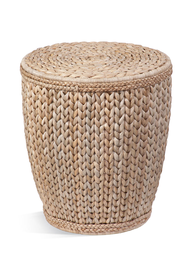 Bassett Brown Caffey Round End Table