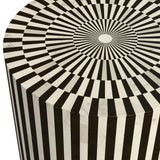 Bassett Black Teague Accent Table