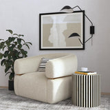 Bassett Black Teague Accent Table