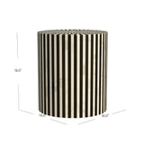 Bassett Black Teague Accent Table