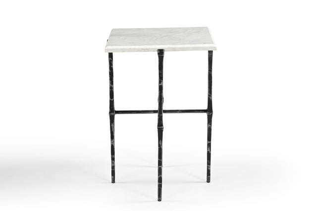 Bassett Gray Darcy Accent Table