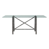 Bassett Silver Ross Dining Table