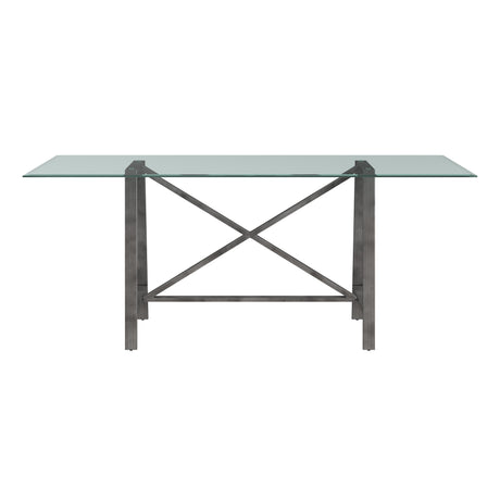 Bassett Silver Ross Dining Table
