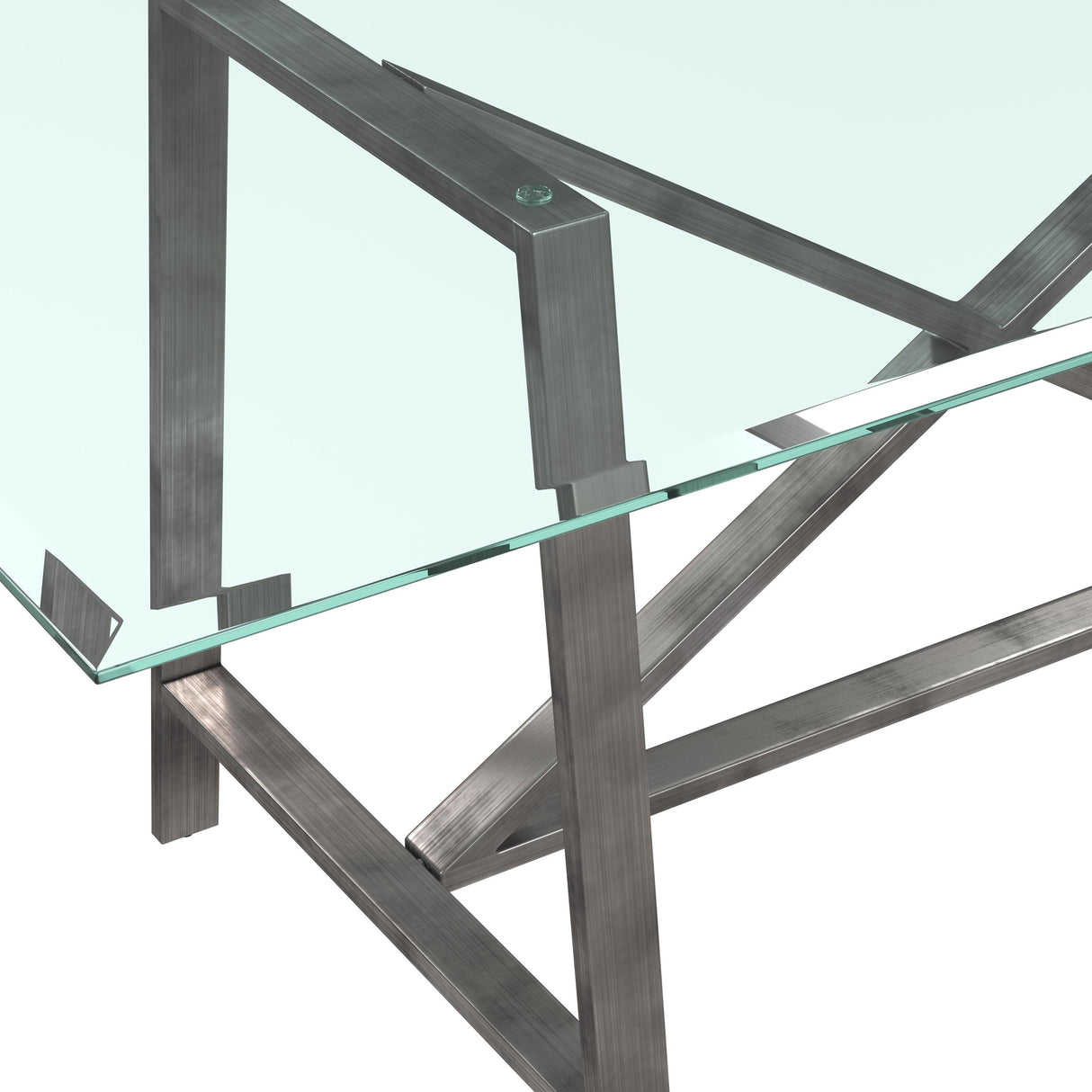 Bassett Silver Ross Dining Table