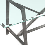 Bassett Silver Ross Dining Table