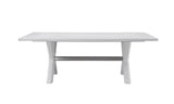 Bassett White Nadine Dining Table