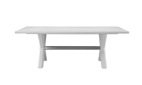 Bassett White Nadine Dining Table