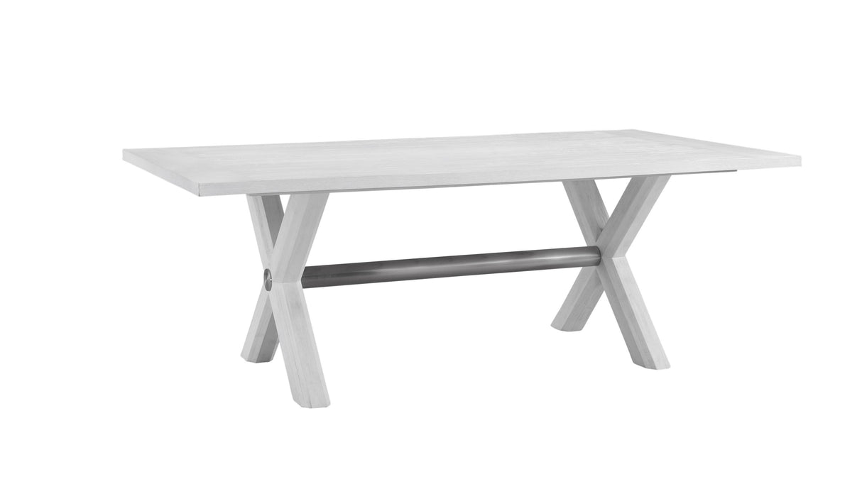 Bassett White Nadine Dining Table