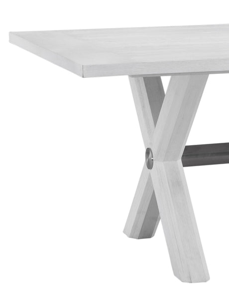 Bassett White Nadine Dining Table