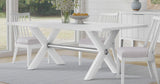 Bassett White Nadine Dining Table