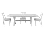 Bassett White Nadine Dining Table