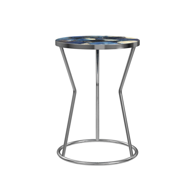 Bassett Silver Lauer Accent Table